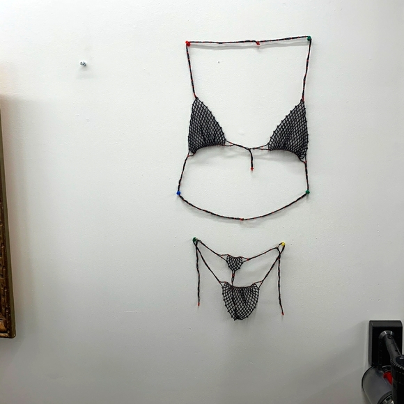 Beaded bikini Handmade - Picture 1 of 3